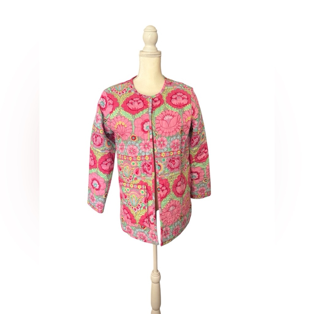Vibrant Pink Floral Jacket